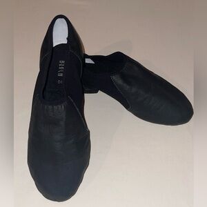 Bloch Women’s Neo-Flex Slip-on Jazz Shoes, Split Sole, Black, Leather, size 10